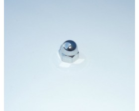 ZADNÍ TLUMIČE - MATICE KRYTÁ NA ŠROUBY UCHYCENÍ TLUMIČE V RÁMU (ČZ) - CHROMOVANÁ